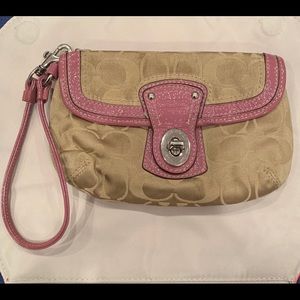 Coach wristlet